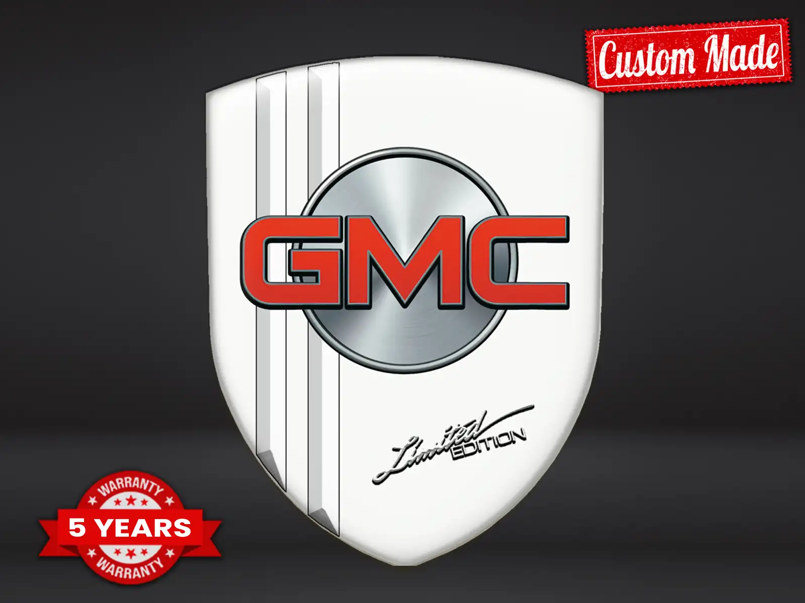 GMC Logotipos Silicona Auto Estilo Estrella Personalizable